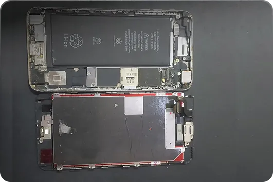 Conserto de celular com troca de bateria