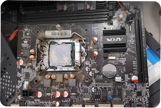 Troca de processador em computador desktop